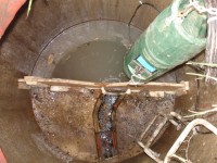 sewer weir gauge